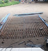 Service Folding Gate